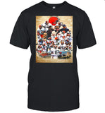 Cleveland Browns team football Players 2021 signatures shirt