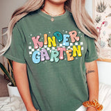 Cute Kindergarten Teacher Shirt, Back To School Outfit, First Day Of School, Kinder Grade Shirt, School Matching Shirt, Teacher Appreciation Gift Idea