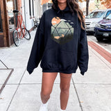 A D20 Scene Shirt, Dungeons and Dragons Shirt, Gift for DM Game Master, Vintage Retro Style Unisex Gamer T-Shirt, DnD Sweatshirt Hoodie, Dnd gift