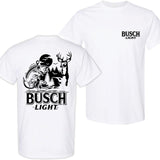 Busch Light Summer Hunting T-Shirt, Hunting T-Shirt, Menswear Top, Colorful, For Him, For Her Style001