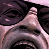 Dwyane Wade Statue Funny Parody Miami Basketball D Wade Lebron James Chris Bosh Custom Graphic Tee T-Shirt Streetwear Vintage Style001