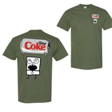 Doodlebob Diet Coke 2-Sided Hoodie, Sweatshirt, and T-Shirt - Funny Full-Color Unisex Design for Summer, Perfect for Men and Women, Great Gift for All.