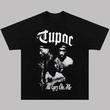 All Eyez On Me T-Shirt, TUPAC Vintage Tee, Music Rap Graphic Tees, Sweatshirt, Unisex Shirt Menswear Womenswear Streetwear