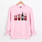Dr Pepper Crewneck Sweatshirt - From Casual To Formal - Dynamic Prints - Unisex Designs