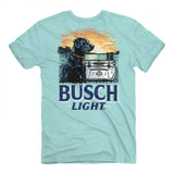 Busch Light Man's Best Friend T-shirt Cotton Menswear Style001