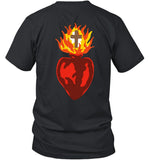 B Lake X Phil Wickham Love Of God Heart T Shirt