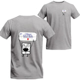 Doodlebob Michelob Ultra Unisex T-shirt, Michelob Short Sleeve Tee, Unisex Shirt, Menswear Top, beer shirt, drinking shirt