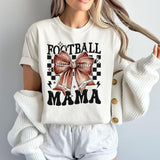 Coquette Football Mama Shirt, Game Day Shirt, Football Coquette Bow Sweatshirt,Football Season Tee, Fall Football Season Shirt, coquette football