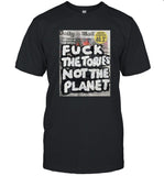 Artist Taxi Driver Fuck The Tories Not The Planet Limited Shirt