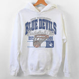 42. Duke Blue Devils NCAA Vintage Basketball Sweatshirt, University Team Fan Apparel, Classic Sports Gift for Enthusiasts