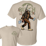 Big Foot Hunting Busch Light 2-sided Shirt, Hunting Shirt, Shirt Full Color Full Size for men and women