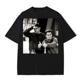 Chandler Bing Retro Friends Trendy Shirt Menswear Top