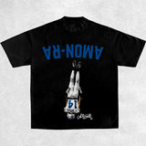 Amon-Ra St. Brown Headstand Shirt, Vintage 90s Unisex Football Tees, Football T-Shirts, Sports Shirt, Game Day Tee, Football Fan Gifts Crewneck Clothi