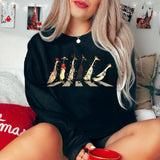 Christmas Ducks Sweatshirt - Funny Duck Sweatshirt for Women, Perfect Gift for Farm Lovers this Holiday Season, Ducks T-shirt, Gift for Family - Trend