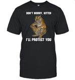 Cringey Tees Store Iâ€™Ll Protect You Kitten Cringey Shirt