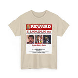 Camisa de Venezuela Shirt, Marudo Recompensa Reward 15 Millions T-Shirt, Venezuela Tee, Unisex Cotton Shirt, Full Size Full Color