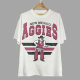 28. New Mexico State Aggies Vintage NCAA Sweatshirt, University Team Shirts, Classic Apparel Gift for Football Fans