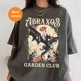 Abraxos Flower Garden Club Shirt - Throne of Glass Design, Perfect for Fantasy Book Lovers, Gift for Him & Her, Trending T-shirt Top Womenswear