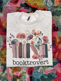 Booktrovert Watercolor Sweatshirt Tshirt