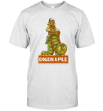 Dogs In A Pile Inchworm Shirt Limited