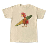 Chicken Joe Shirt, Beach Surf Unisex T-Shirt Back Printed Cotton Casual Classic, Gift for Her, Gift for Him, Gift for Friend Menswear Top