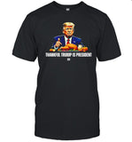David J Harris Jr Thankful Trump Is President Thanksgiving shirt