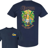 Corona Extra Beer, Corona Extra Bottle 2 sides T-Shirt, For Men, For Women,  Casual Graphic Round Neck T-shirt for Summer, Fashion Men's Top for Daily