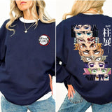 Demon Slayer Hashira team Shirt, Tanjiro Nezuko Zenitsu Inosuke Shirt,Demon Slayer t-shirt, Kimetsu no Yaiba Shirt, Anime sweatshirt hoodie, Anime lov