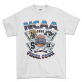 1998 NCAA Final Four San Antonio T-Shirt, graphic vintage sports tees for men Style001