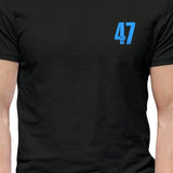 47 Guns Blue If I had 12 Guns T- for Men - Menswear Top Breathable Love t trump shirt