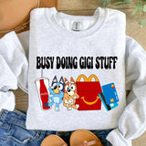 Busy Doing Stuff Sweatshirt, T-shirt - Variety Of Designs - Modern Fit - Multiple Sizes Available - Cross-gender Fashion - Variety In Colors