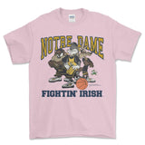 1994 Notre Dame Fightin' Irish Looney Tunes T-Shirt, graphic vintage sports tees for men Style001