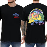 Big Peckers Club Ocean City Maryland Member Only Rooster Funny t-shirt Large,Funny Tee, Vintage Tee, Unisex