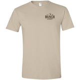 Busch Light - Man's Best Fishing Companion - 2-sided T-shirt, Casual Graphic Round Neck T-shirt for Summer, Beer Party Summer Shirt, Fashion Top for D