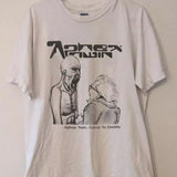 Aphex Twin T-Shirt, Graphic Unisex Shirt ,White Color Shirt, Vintage Graphic Tee, Music Tour Tee, Graphic Single Rap Hop Hip