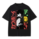 Cowboy Bebop T Shirt Men's Fashion Top Tee S to 5XL Cotton Menswear