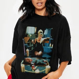 Bride Of Chucky Jennifer Tilly Charles Lee Ray Short Sleeve T-Shirt All Sizes Cotton Fabric Fit Jersey Seamless Top
