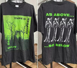 Comfort Colors 1998 Type O Negative After Dark 2 Side Band Black Unisex T-Shirt Reprint S-5XL Vintage Graphic Tee, Music Tour Tee, Music band Tee