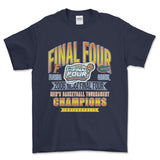2006 NCAA Final Four Champions Indianapolis T-Shirt, graphic vintage sports tees for men