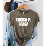 Chinga tu maga Tshirt, Anti trump shirt, Anti trumpism tshirt, Political top men, Political tee women, Fuck Trump t-shirt, Protest Trump tee, Comfort Cotton