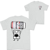 Doodlebob Budweiser 2 Sided T-Shirt, Funny Drinking T-Shirt, Summer T-Shirt, Full Color T-Shirt, Unisex T-Shirt, For Men, For Women, Gift For All Menswear Top