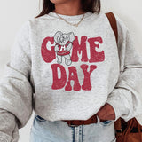 33. Alabama Crimson Tide Vintage NCAA Football Sweatshirt, College Game Day Apparel, Classic Sports Team Gift