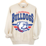 27. Louisiana Tech Bulldogs Vintage NCAA Sweatshirt, University Sports Gift, Classic Fan Gear for Football Enthusiasts