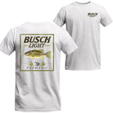 Busch Light Fishing Largemounth Bass T-shirt T-shirt, Busch Light Short Sleeve Tee, Unisex Shirt