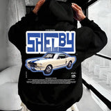Classic Fordd Mustangg Shelbyy GT 350 Hoodie, Unisex, Menswear, Street Racing Shirt, Car Hoodie, Boyfriend Gift Gildan Hoodie