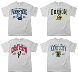 ASH T-SHIRT Vintage NCAA College Mascot EST All Teams Sport Football Basketball Classic Sweater Pullover Long Sleeve Sweatshirts Christmas t shirt Men