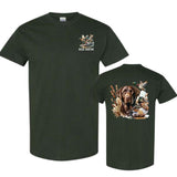 Duck Hunter Double-Sided T-shirt, Trendy Hunting Tee for Men and Women, Perfect Outdoor Gift