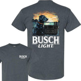 Busch Light Man's Best Friend T-Shirt, 2 Sides T-Shirt, Full Color, Unisex T-Shirt, For Men, For Women Style001