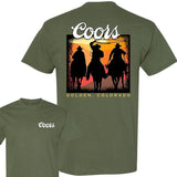 Coors Cowboy T-shirt, Unisex T-Shirt, Full Color T-Shirt, For Men, For Women