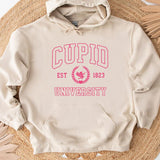 Cupid University Sweatshirt, Cute Valentine's Day Shirt, Funny College Sweatshirt, Love Crewneck Sweatshirt, Cupid Sweater